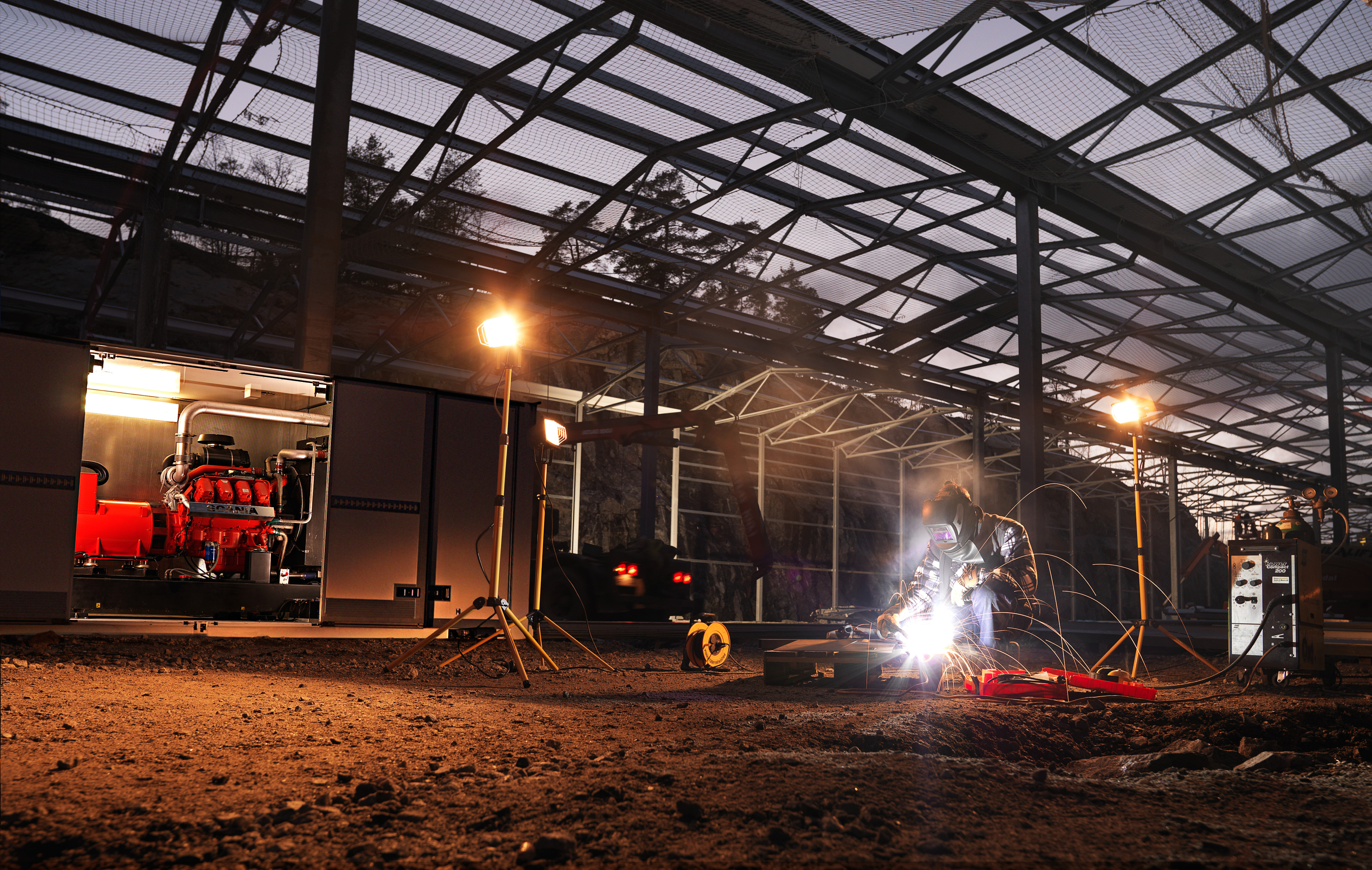 斯堪尼亞發(fā)電機(jī)組-360度照片展示